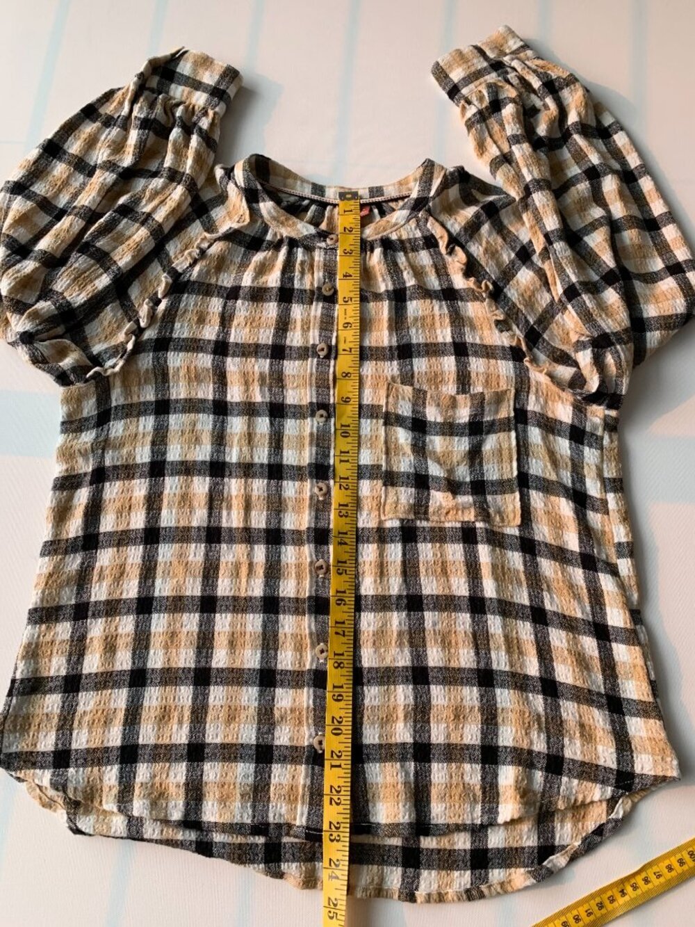 Pilcro Long Sleeve Blouse Wome's Size M crewneck - Picture 9 of 11